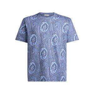 Etro Blue T-Shirts & Vests - T-Shirts Men